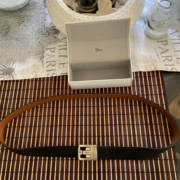 Dior Other - Vintage Authentic Christian Dior leather belt